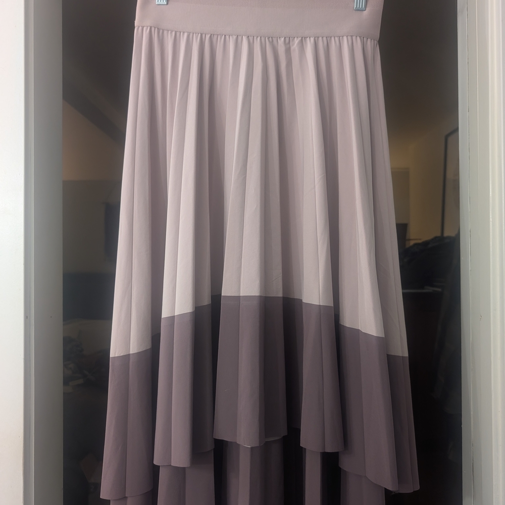 Elegant Two-Tone Women's Skirt